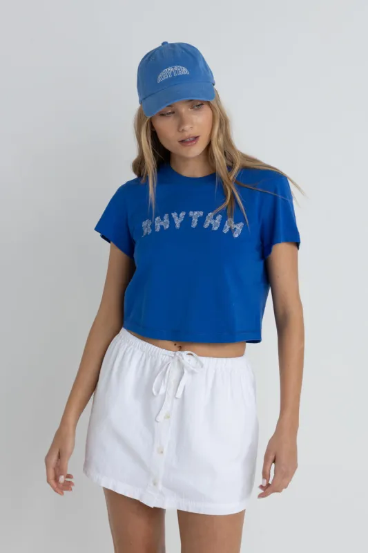 Del Camino Cap Blue made by Rhythm.