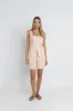 Tide Stripe Longline Short in Natural sold by Cave and Post