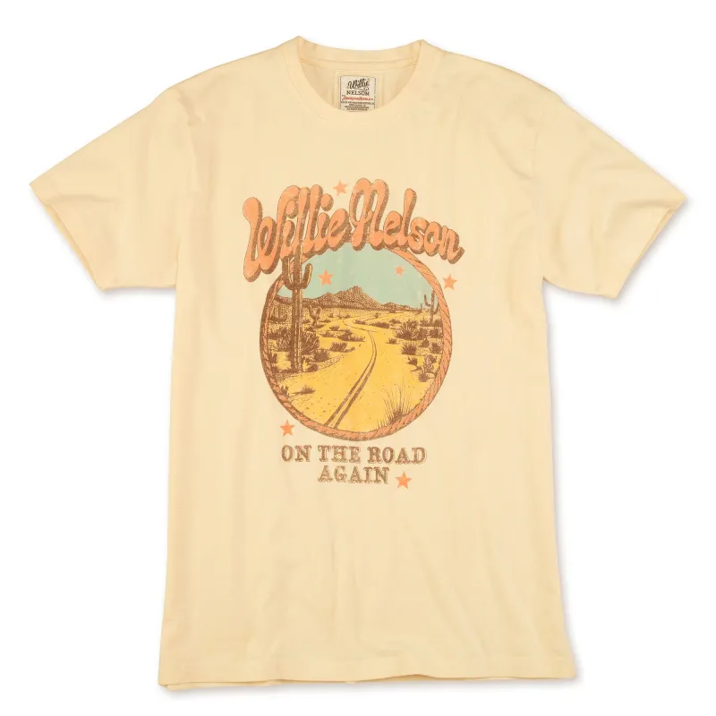 Cropped Willie Nelson Brass Tacks sold by Cave and Post