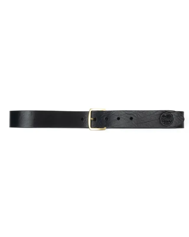 G.o.D. Belt Bridge Leather Black sold by Cave and Post