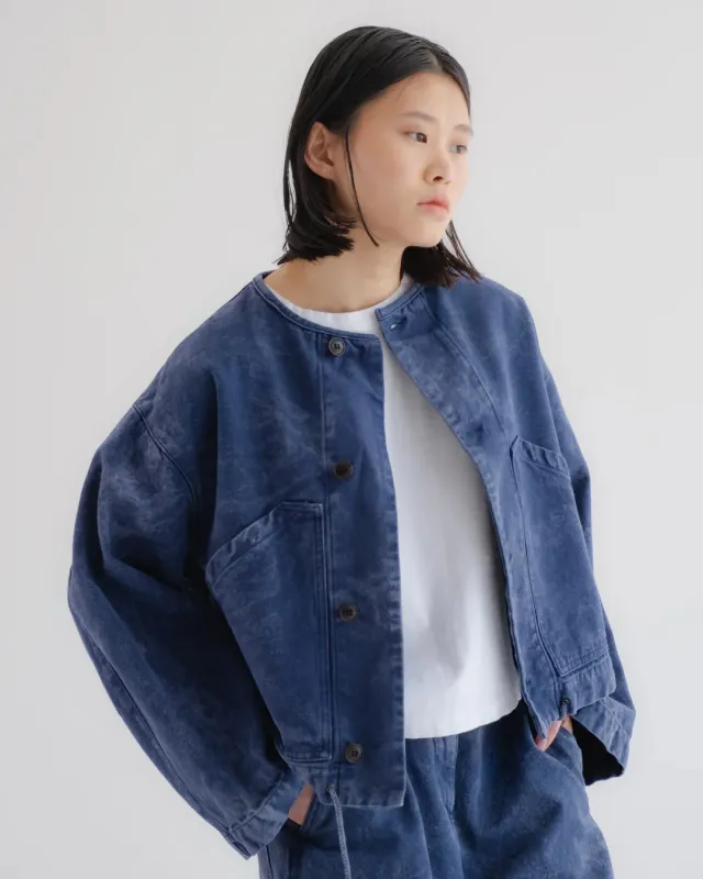 G.o.D Nuclear Jacket Canvas Infinity Blue sold by Cave and Post