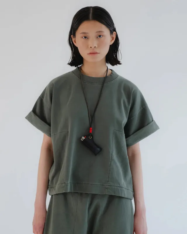 G.o.D Physical T Twill Jersey Forest Green sold by Cave and Post