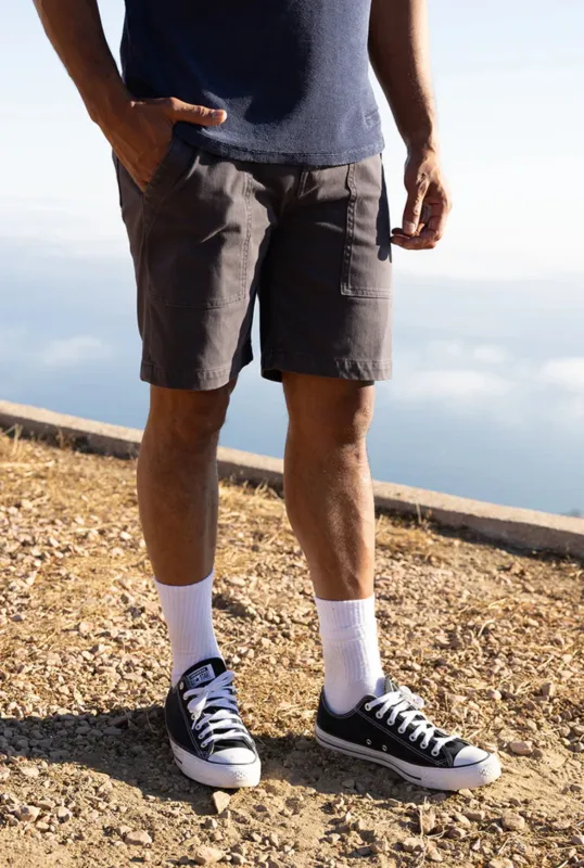 The Scout Fatigue Shorts - Iron Gray sold by Cave and Post