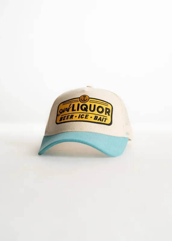 Surf Liquor Hat - Reef Water sold by Cave and Post