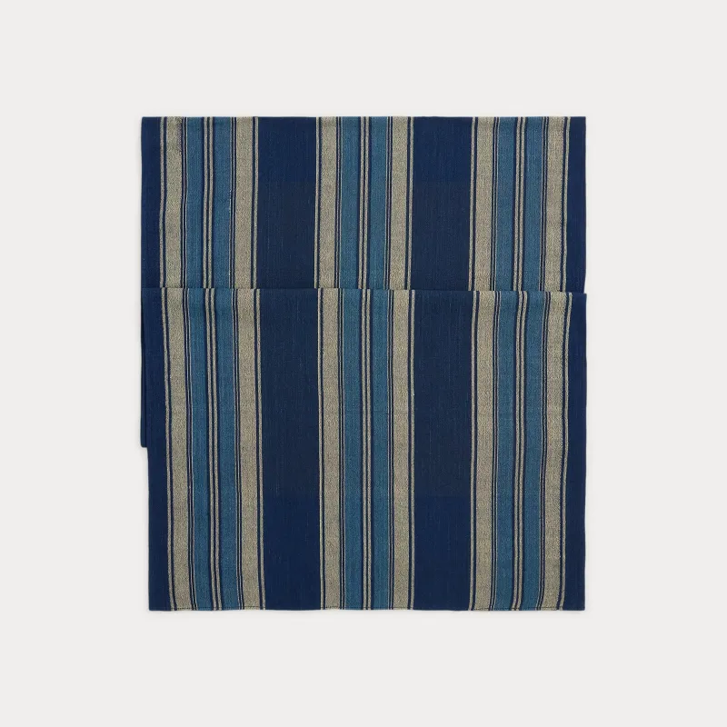 RRL Handwoven Striped Cotton Scarf sold by Cave and Post