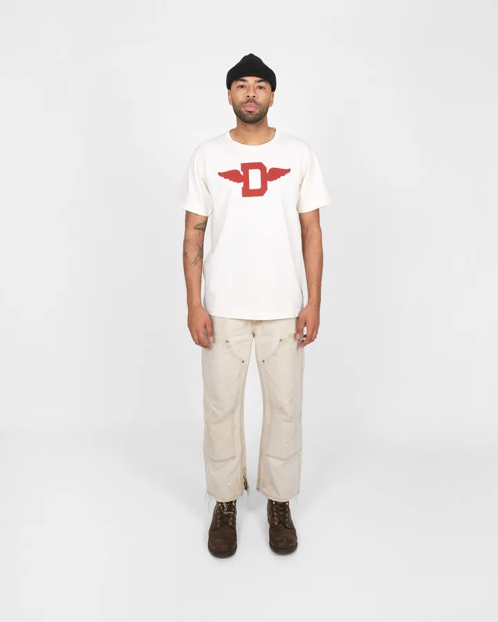 Heavy Duty Tee - Track Tee - Natural sold by Cave and Post product image thumbnail 2