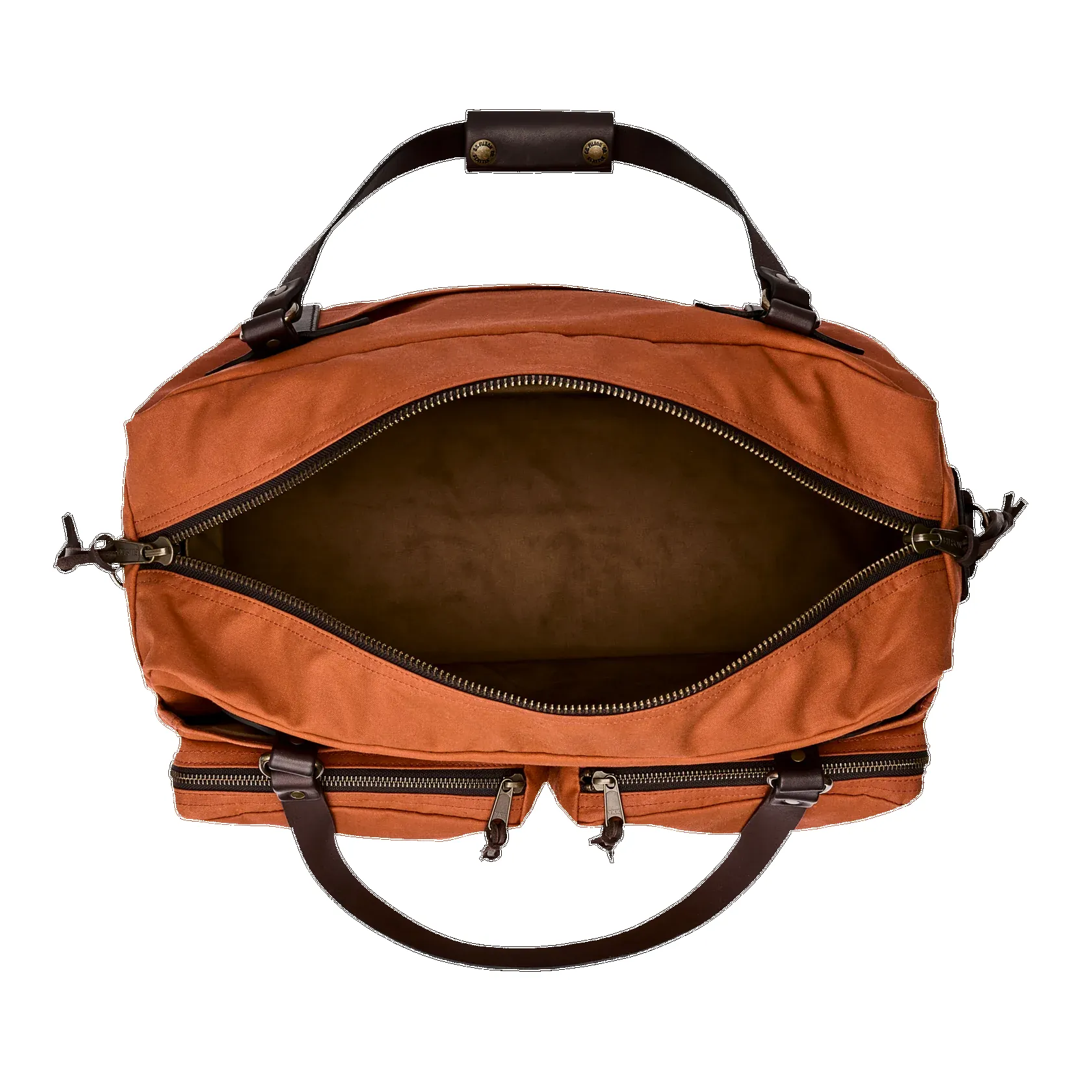 48 HOUR TIN CLOTH DUFFLE BAG - RUST sold by Cave and Post product image thumbnail 5