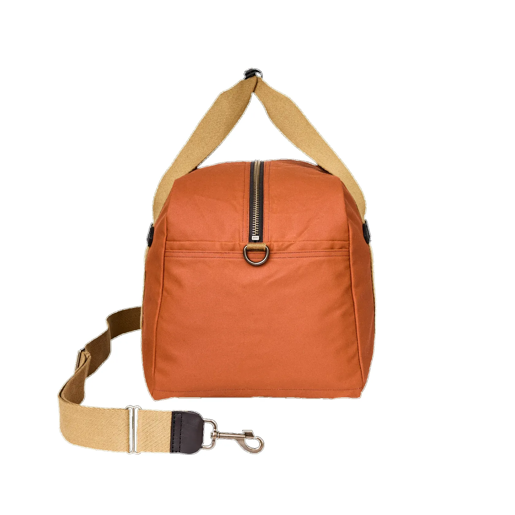 MEDIUM TIN CLOTH DUFFLE BAG - RUST sold by Cave and Post product image thumbnail 3