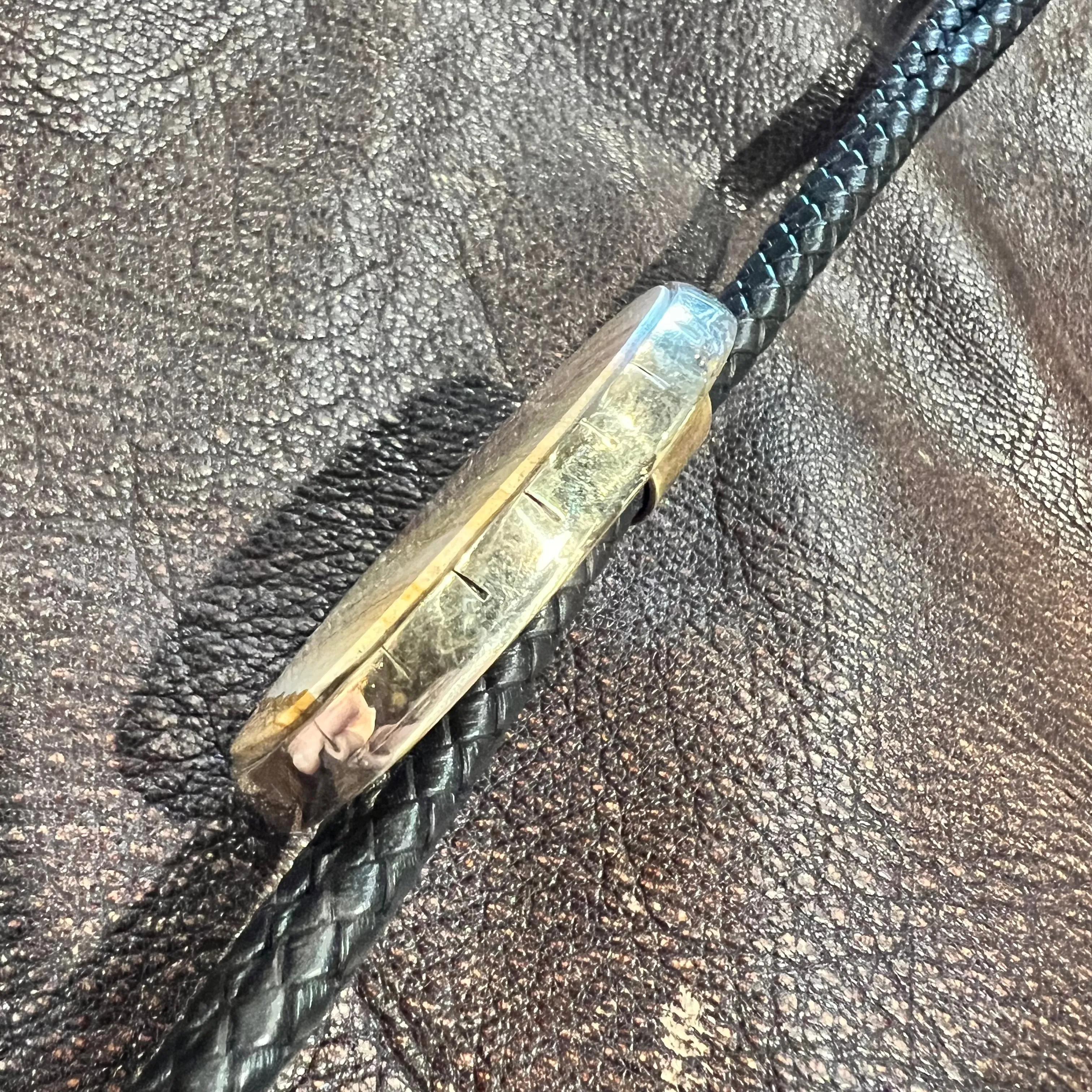 One of Kind Painted Canyon Bolo Tie sold by Cave and Post product image thumbnail 4