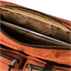 24 Hour Tin Cloth Briefcase -Rust sold by Cave and Post