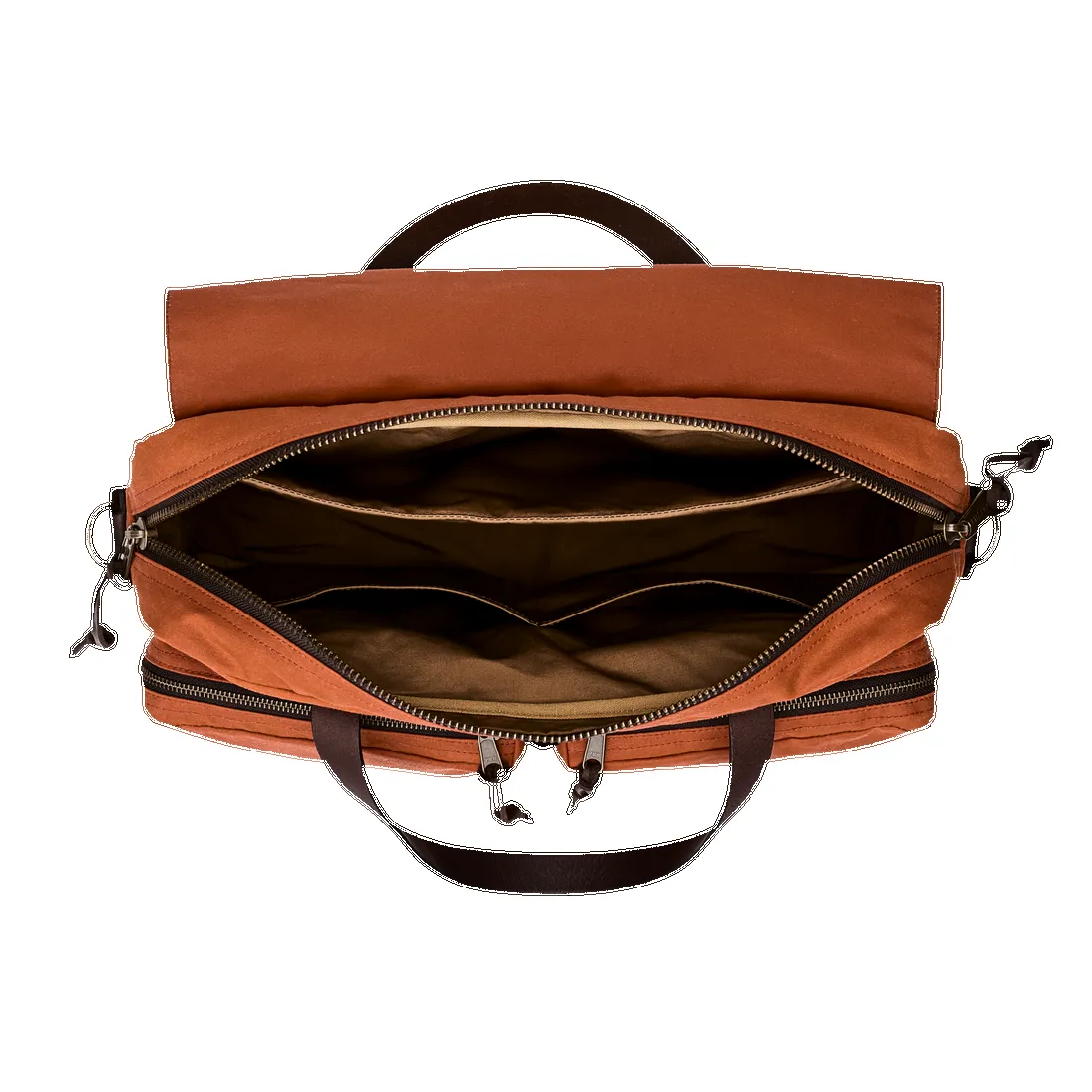 24 Hour Tin Cloth Briefcase -Rust sold by Cave and Post product image thumbnail 4