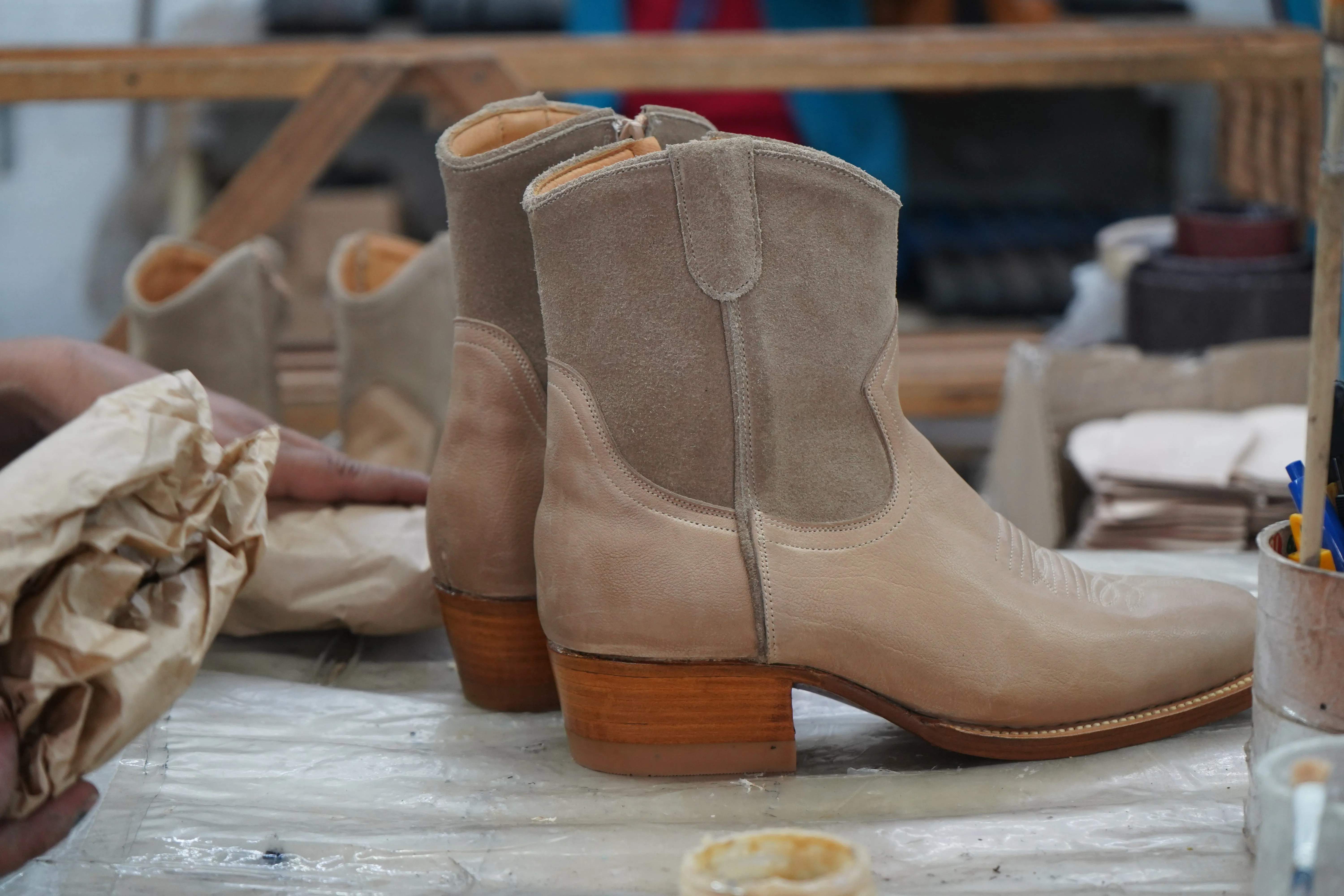 Ava Boots - Bone C+P sold by Cave and Post product image thumbnail 4