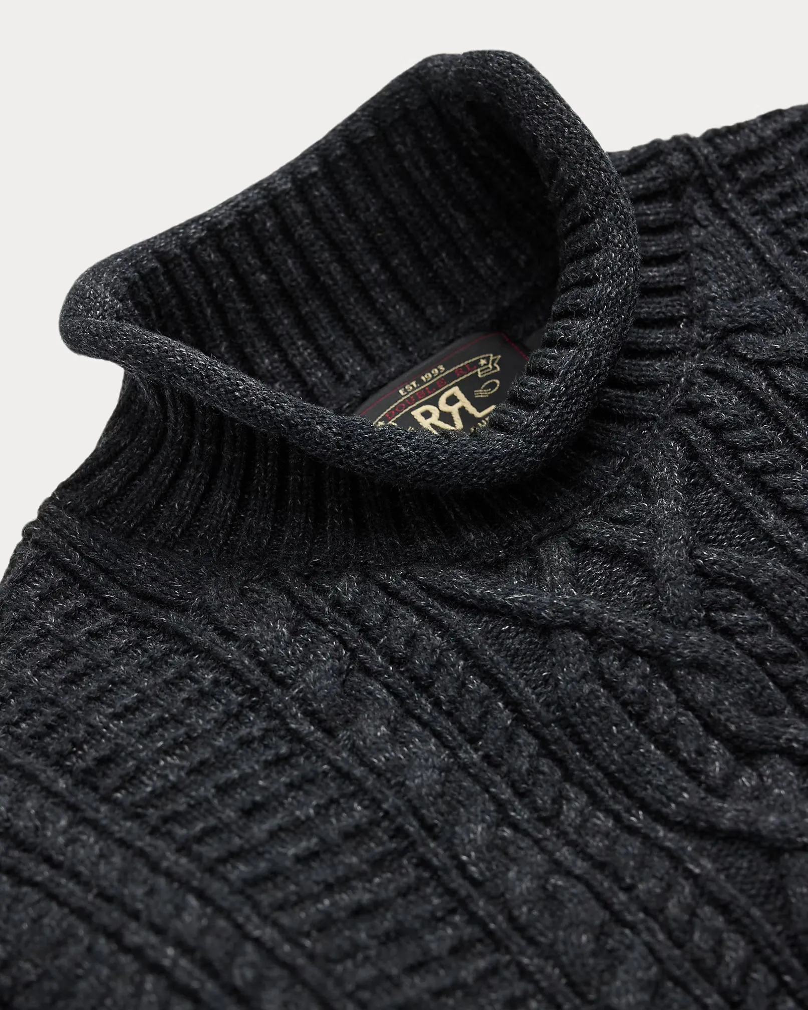 RRL Cotton-Wool Rollneck Sweater sold by Cave and Post product image thumbnail 3
