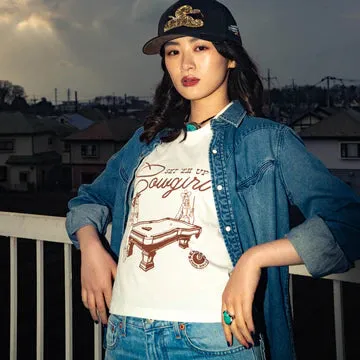 Set 'Em Up Boxy Tee - Vintage White sold by Cave and Post product image thumbnail 2