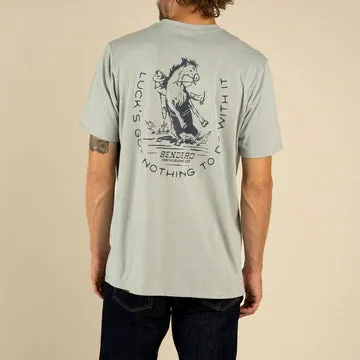 No Luck T-Shirt sold by Cave and Post product image thumbnail 2