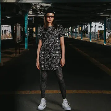 Gabriela Shift Dress - Charcoal sold by Cave and Post product image thumbnail 3