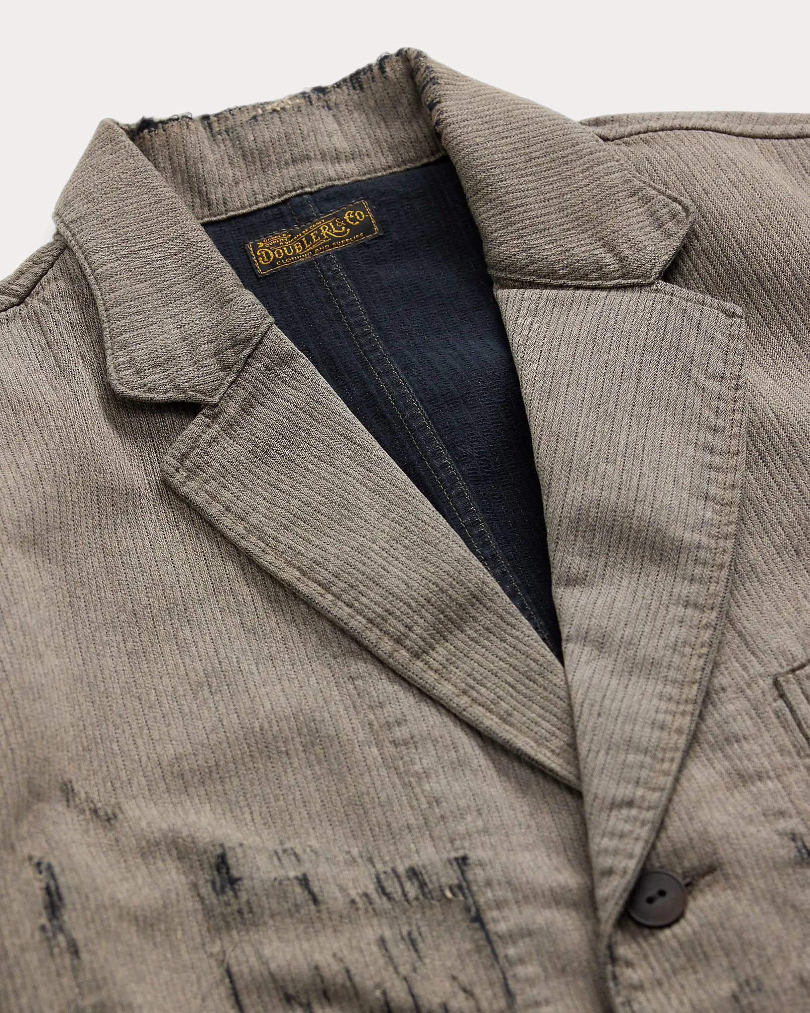 RRL Unconstructed Repaired Jaspé Sport Coat sold by Cave and Post product image thumbnail 3