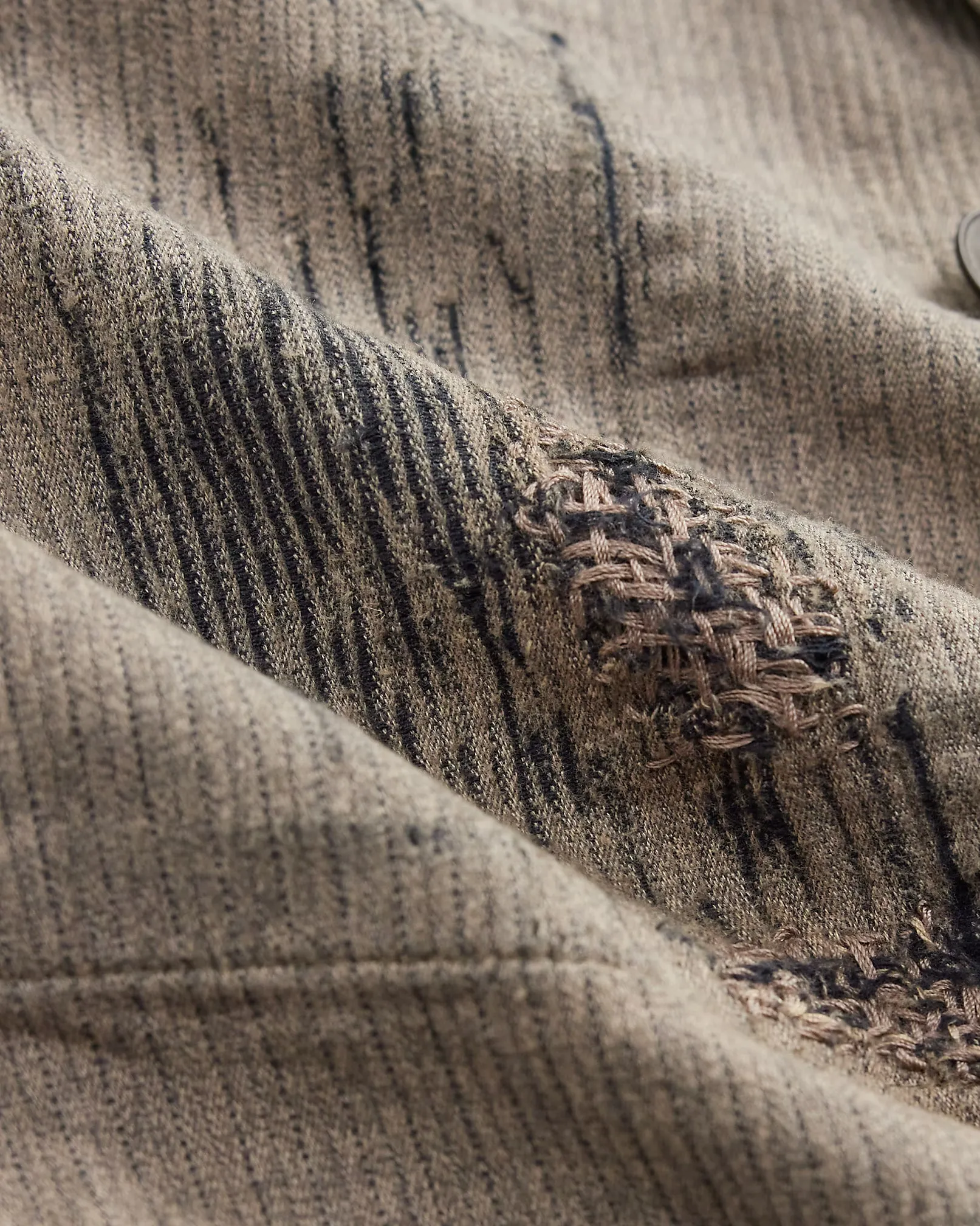 RRL Unconstructed Repaired Jaspé Sport Coat sold by Cave and Post product image thumbnail 5