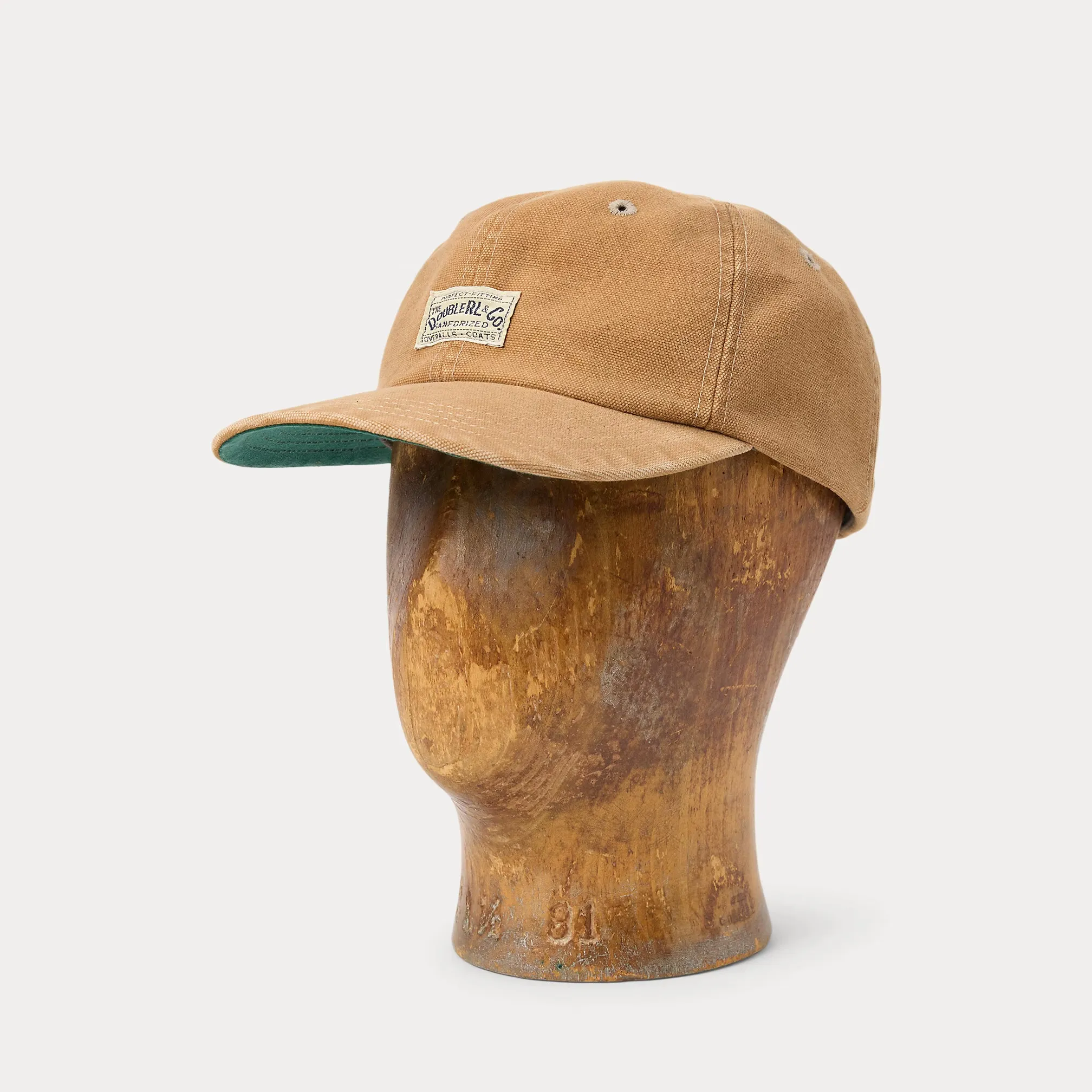 RRL Canvas Ball Cap sold by Cave and Post