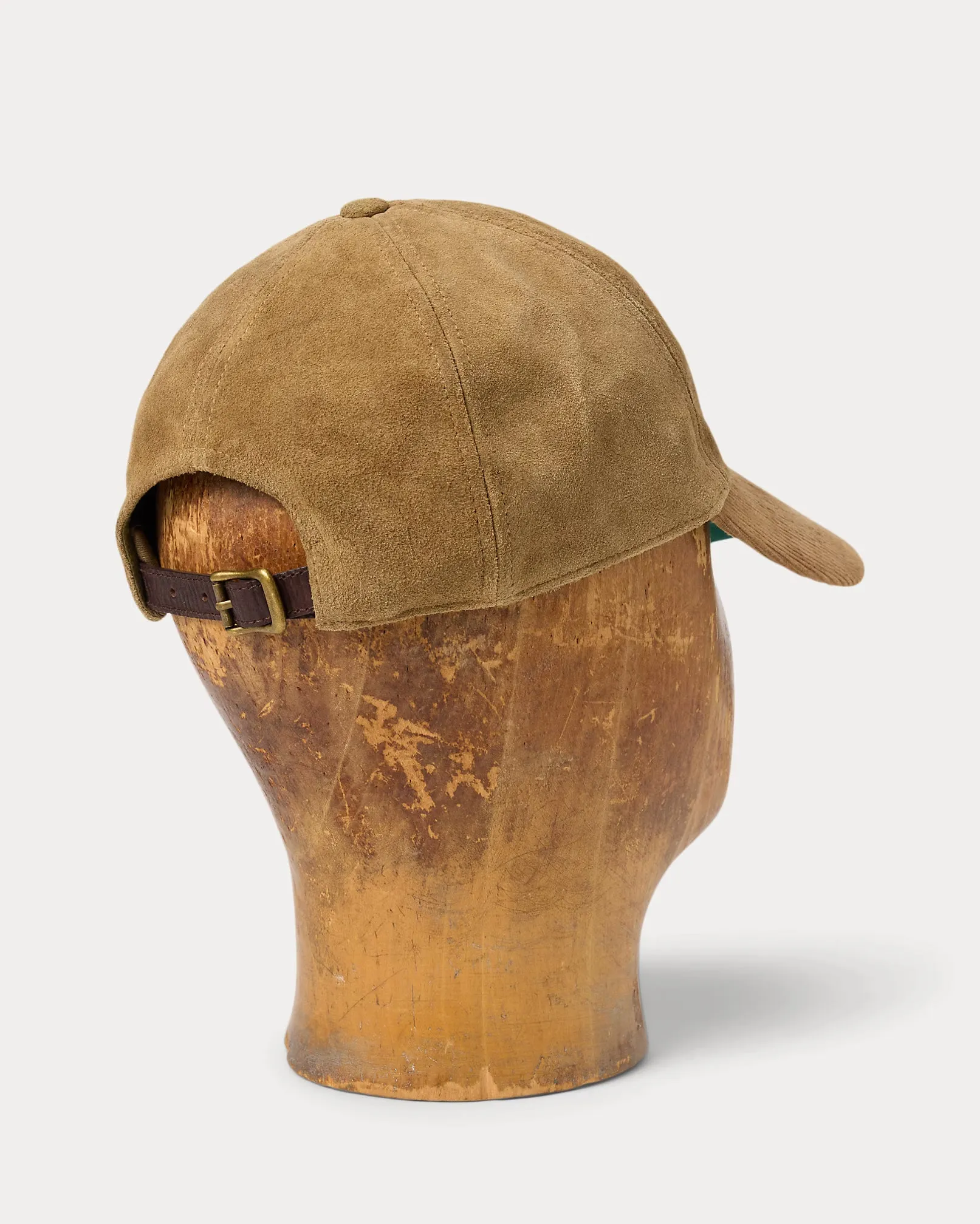 RRL Roughout Suede Trucker Cap - Tan sold by Cave and Post product image thumbnail 2