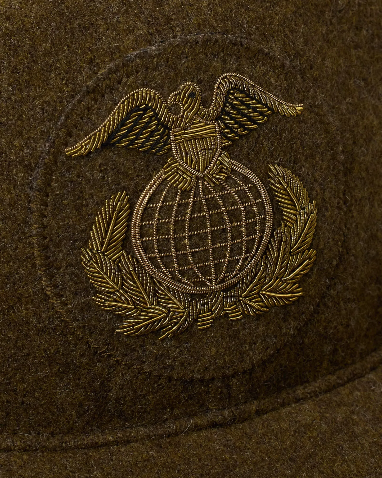 RRL Bullion Wool-Blend Ball Cap sold by Cave and Post product image thumbnail 3