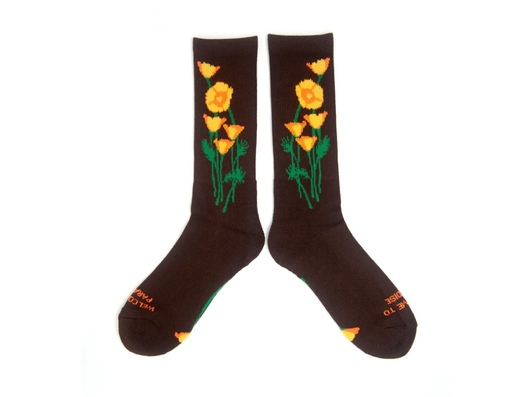 POPPY Socks sold by Cave and Post