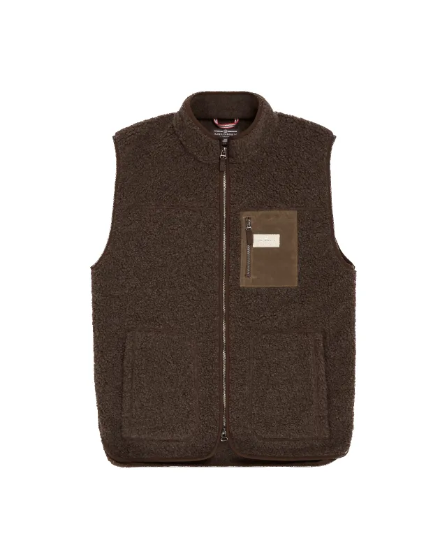 HEROES WOOL FLEECE VEST MENS-COWBOY sold by Cave and Post