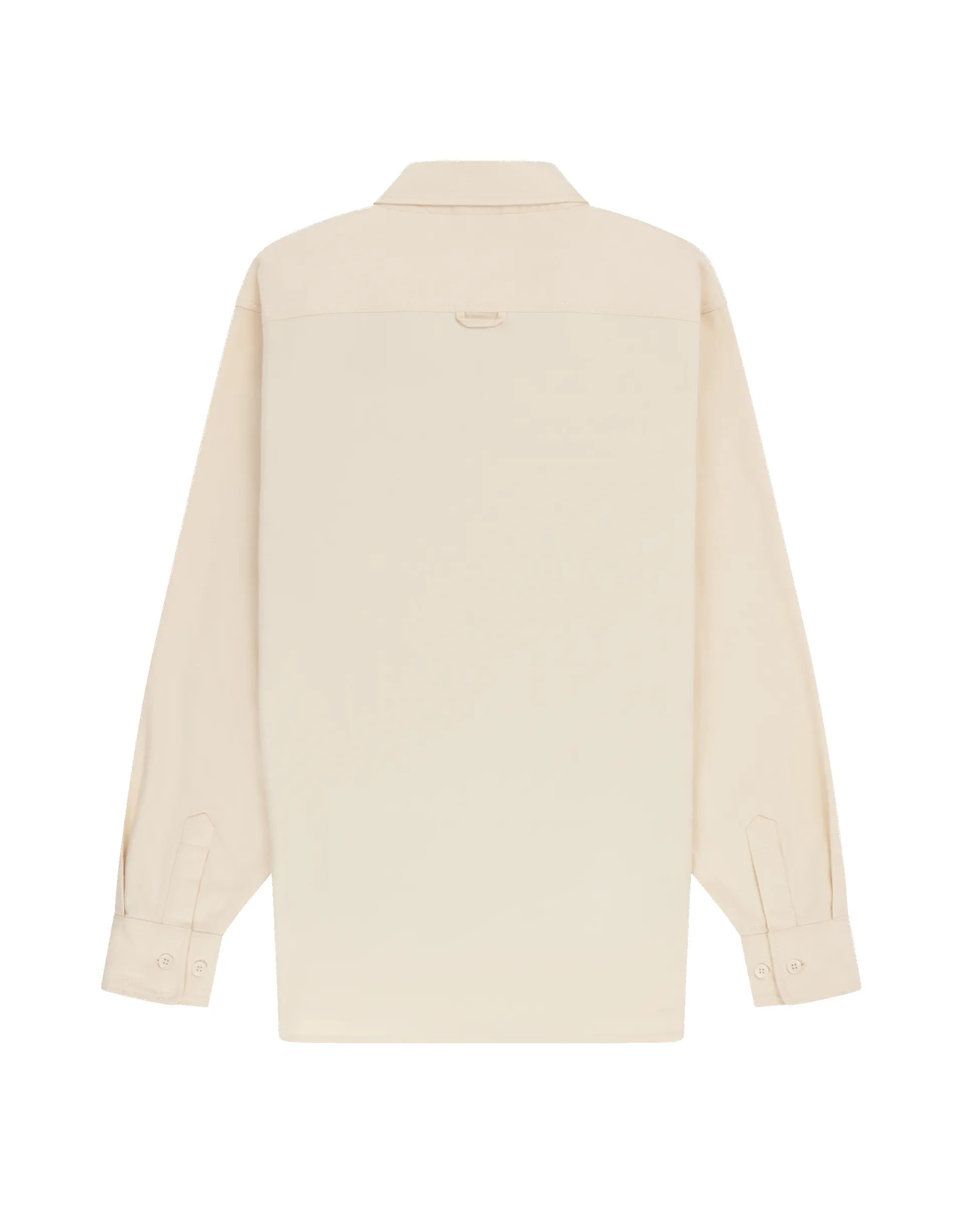 FRAMHEIM FLANNEL SHIRT MENS-Oatmeal sold by Cave and Post product image thumbnail 2