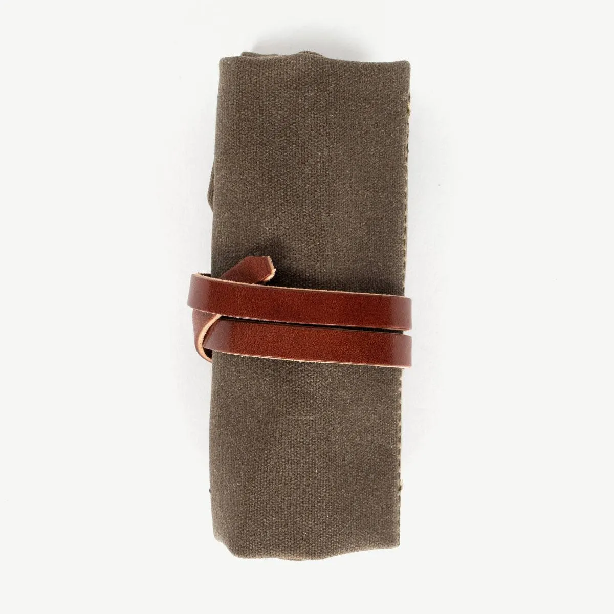 Utility Roll - Waxed Field Tan sold by Cave and Post