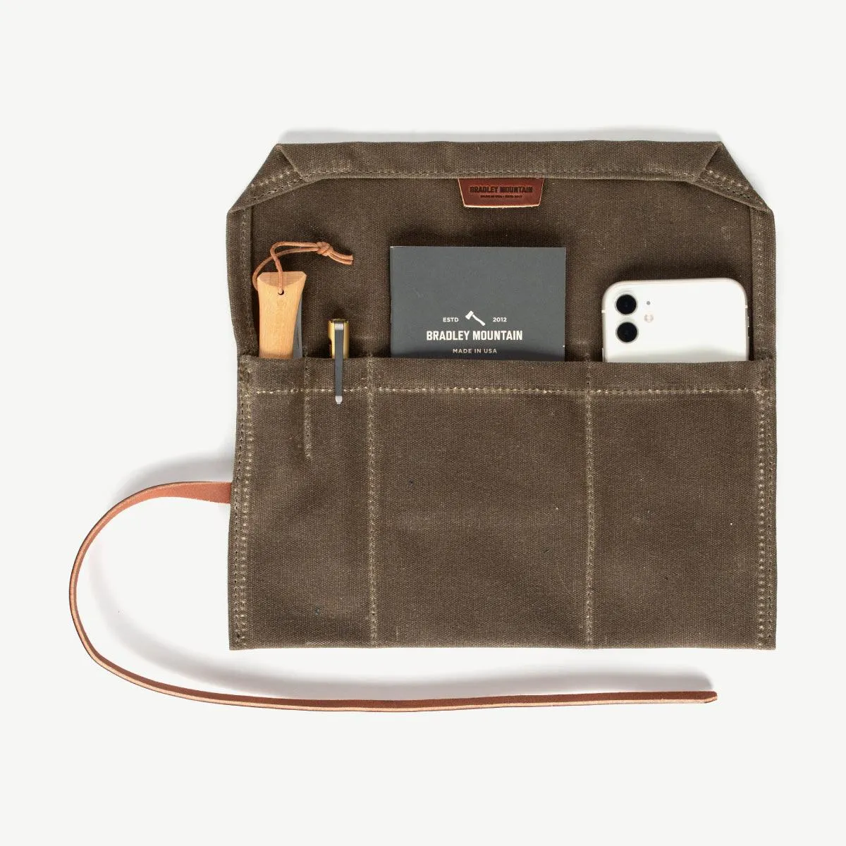 Utility Roll - Waxed Field Tan sold by Cave and Post product image thumbnail 4