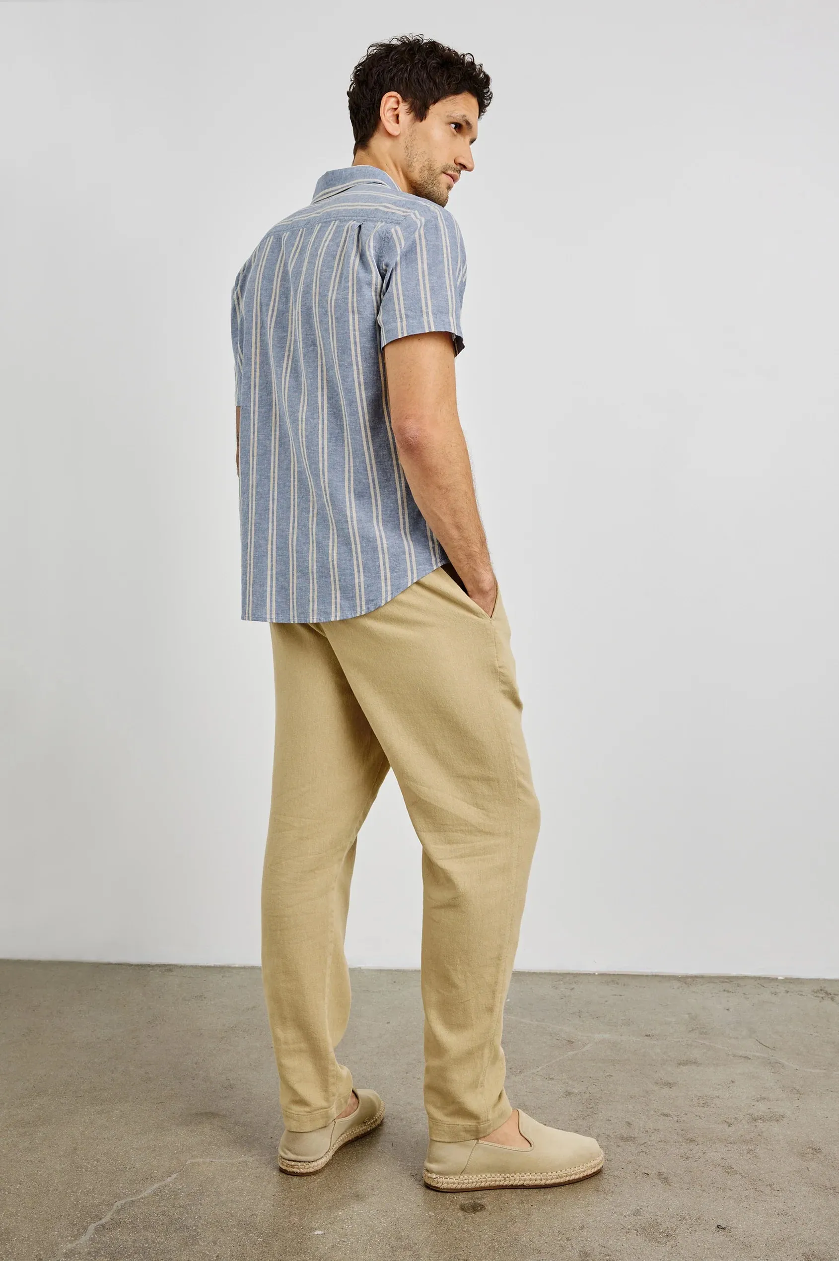 Wilder Shirt - Chambray Butter sold by Cave and Post product image thumbnail 4