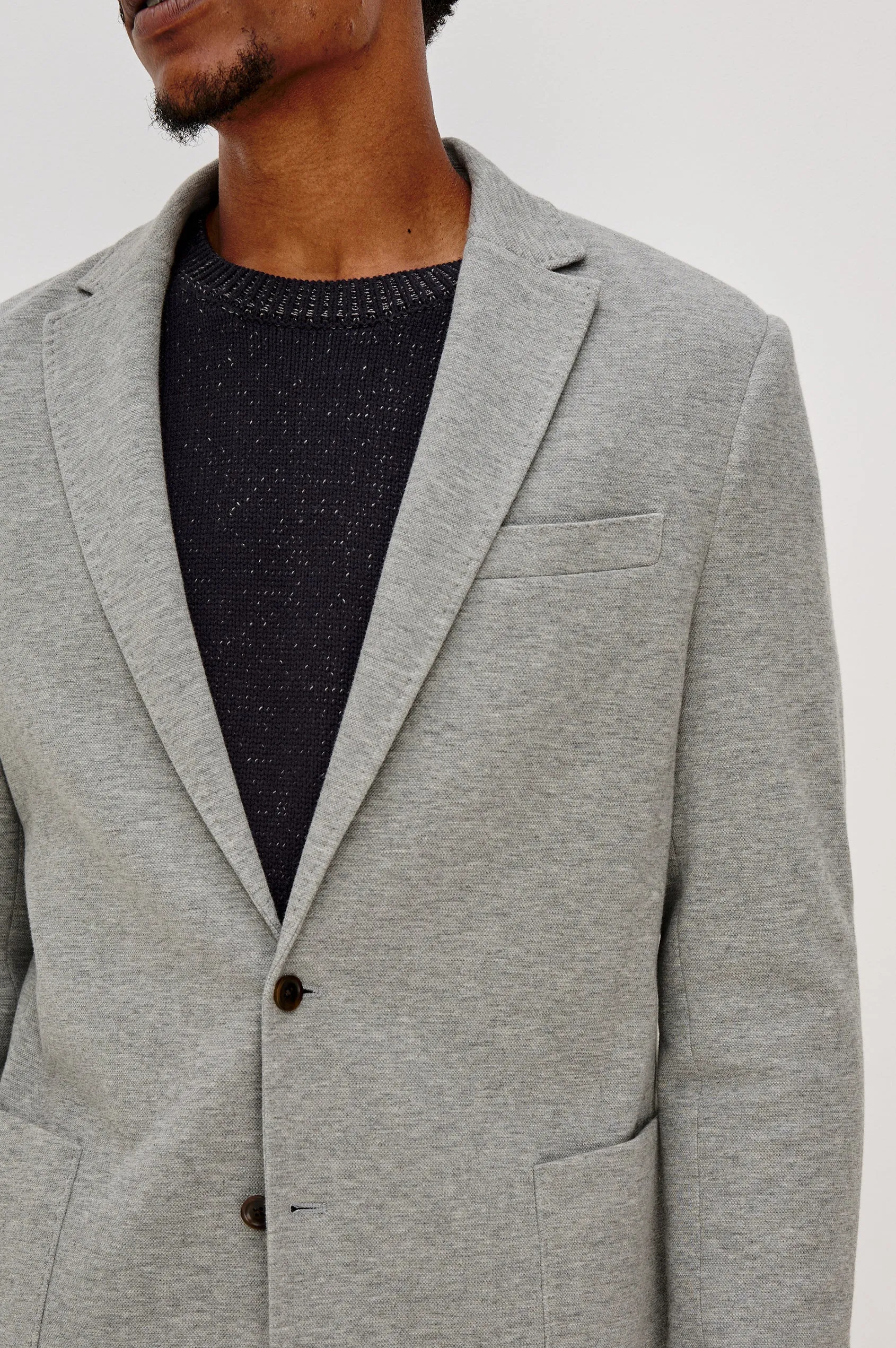 Lorenz Blazer - Heather Grey sold by Cave and Post product image thumbnail 2