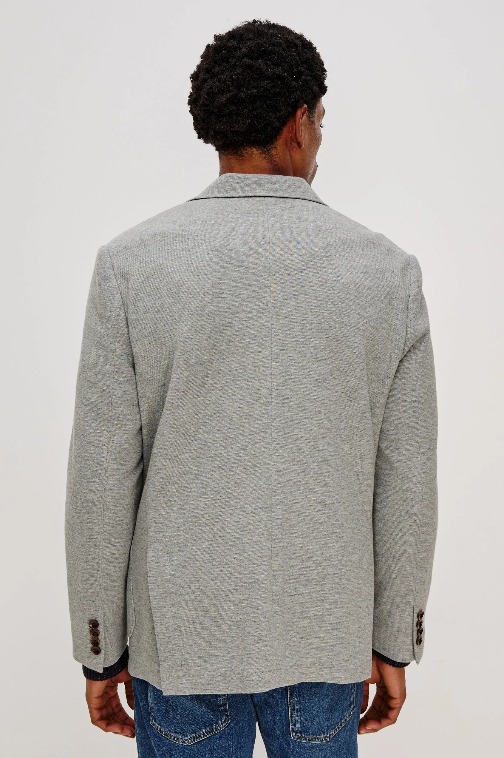 Lorenz Blazer - Heather Grey sold by Cave and Post product image thumbnail 4