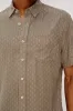 Carson Shirt - Arrow Dot Crater sold by Cave and Post
