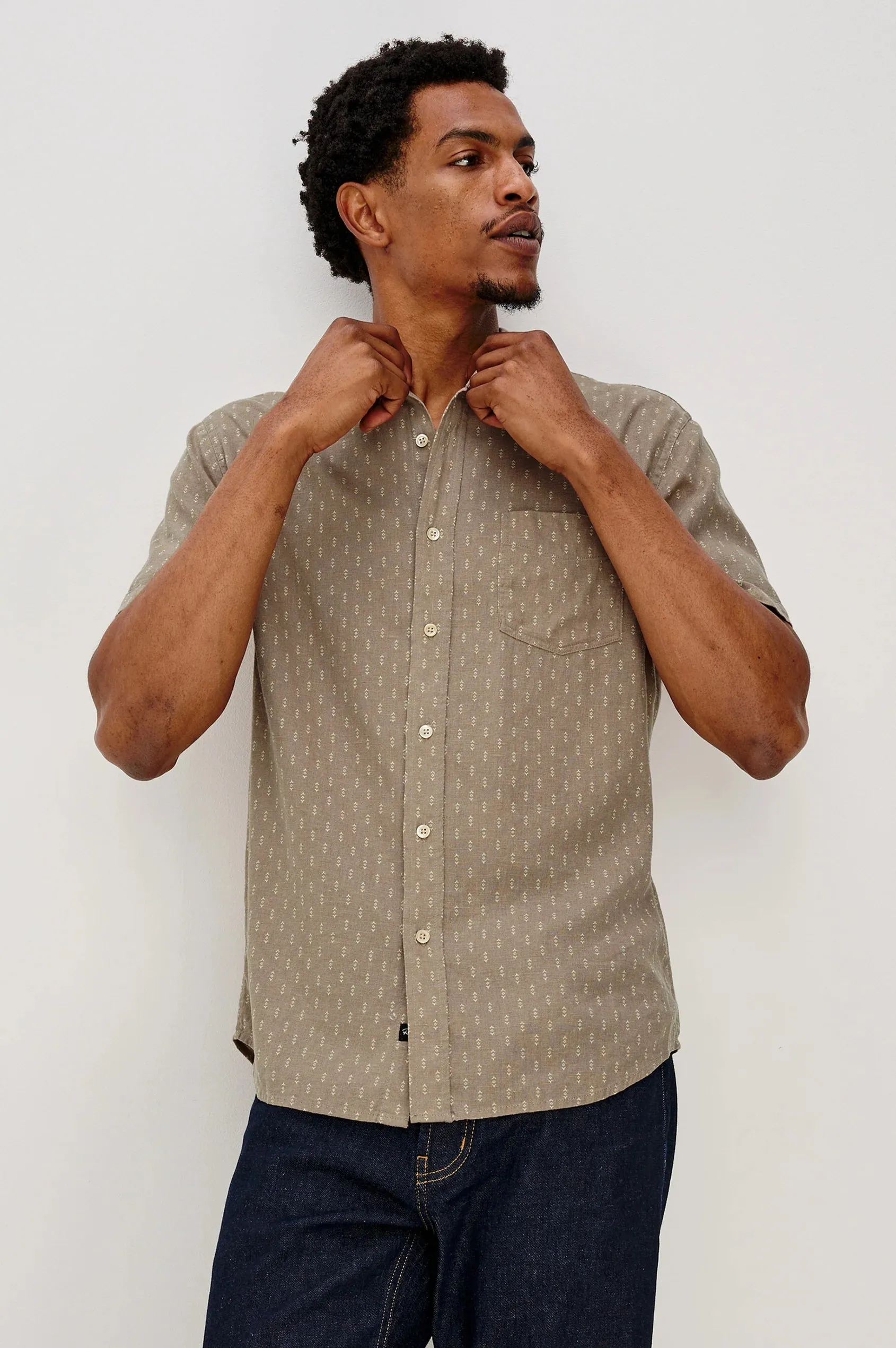 Carson Shirt - Arrow Dot Crater sold by Cave and Post product image thumbnail 4
