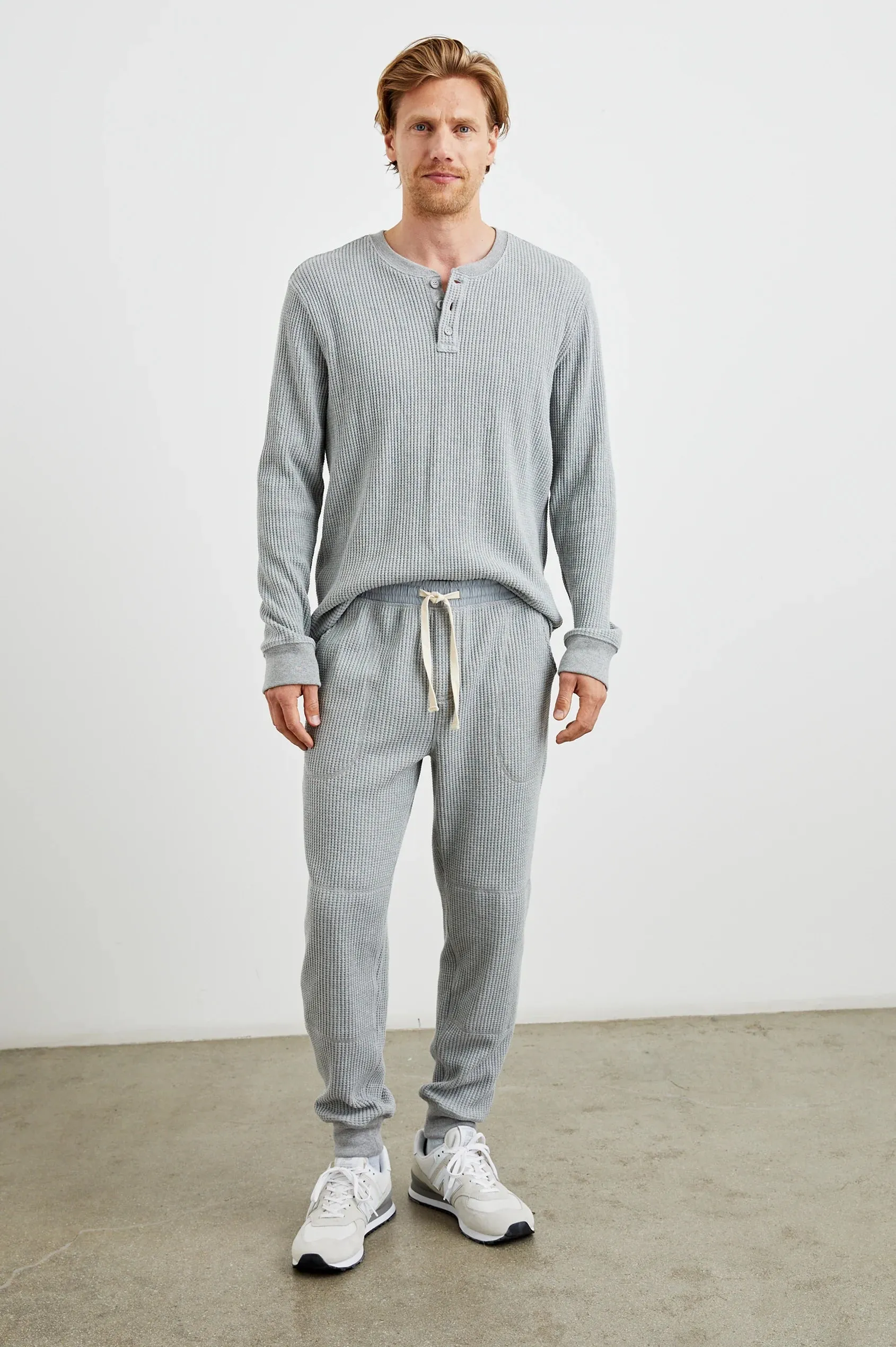 Cooper Sweatpant - Heather Grey sold by Cave and Post product image thumbnail 5