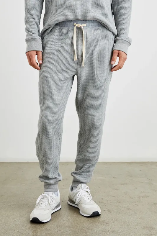Cooper Sweatpant - Heather Grey sold by Cave and Post