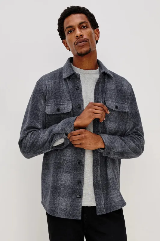 Alder Shirt - Dusk Eclpse sold by Cave and Post