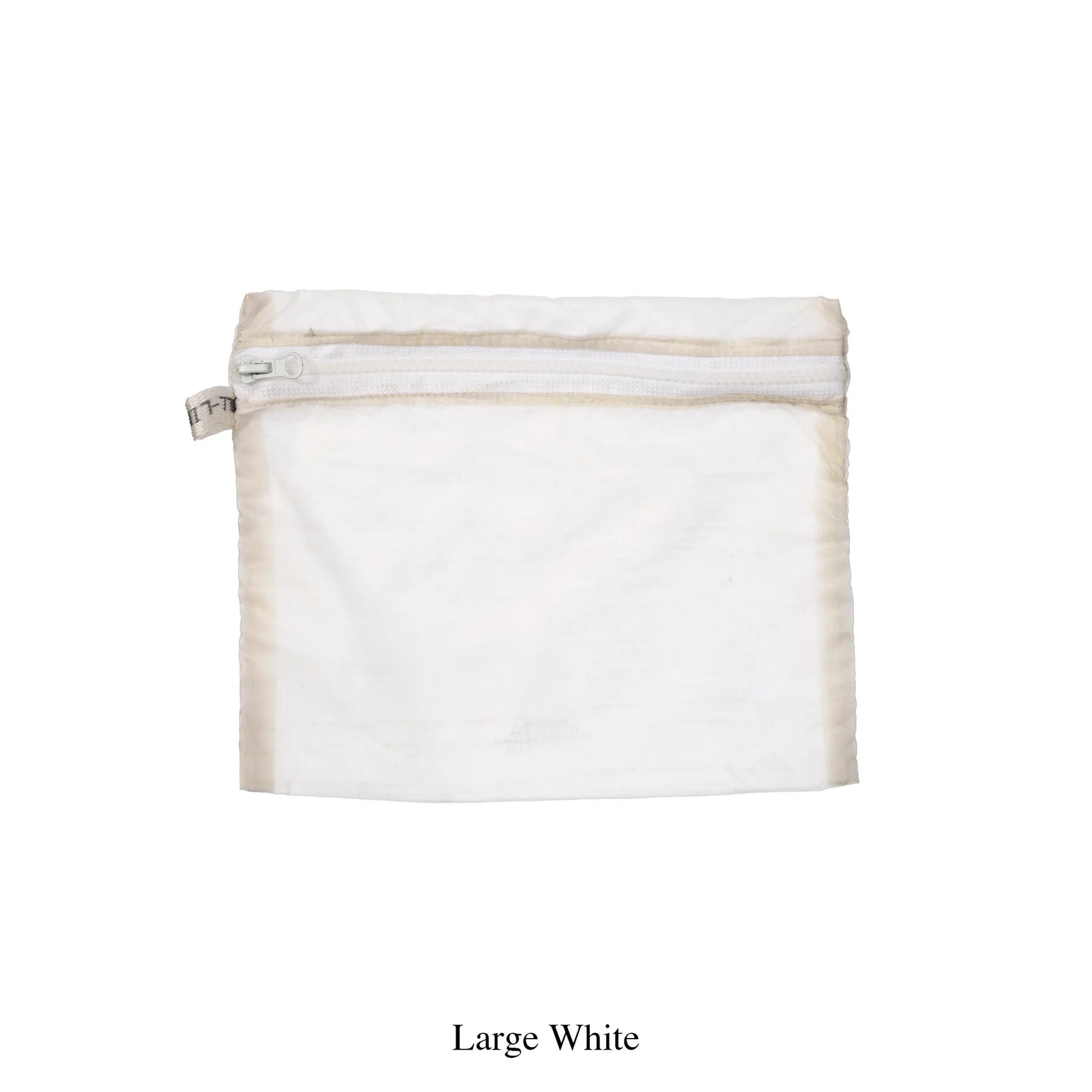 VINTAGE PARACHUTE LIGHT POUCH - WHITE (LAGRE) sold by Cave and Post