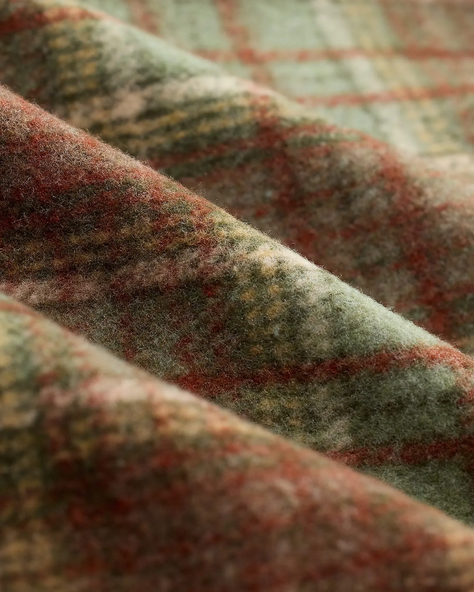 RRL Plaid Wool-Blend Workshirt sold by Cave and Post product image thumbnail 5