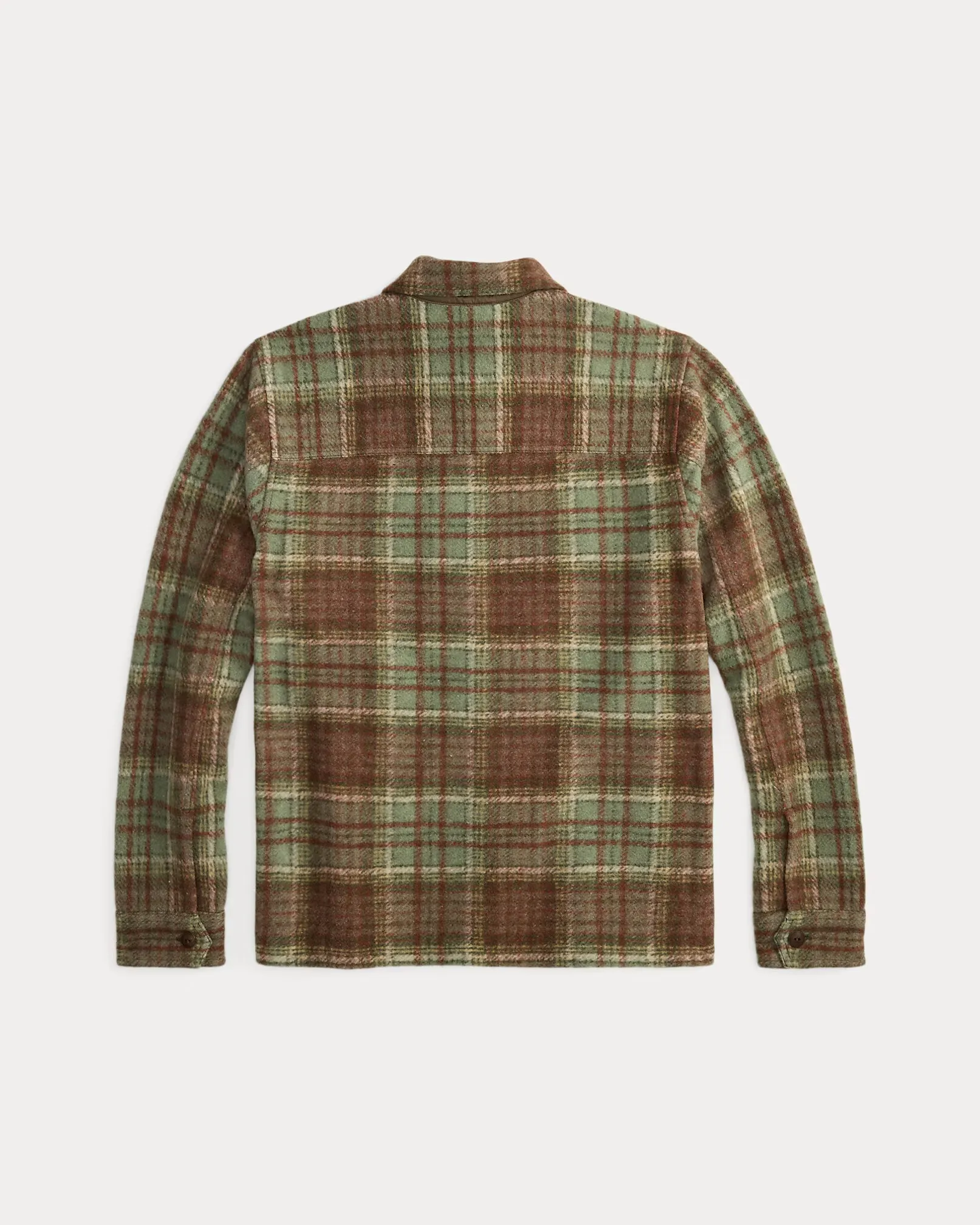 RRL Plaid Wool-Blend Workshirt sold by Cave and Post product image thumbnail 2