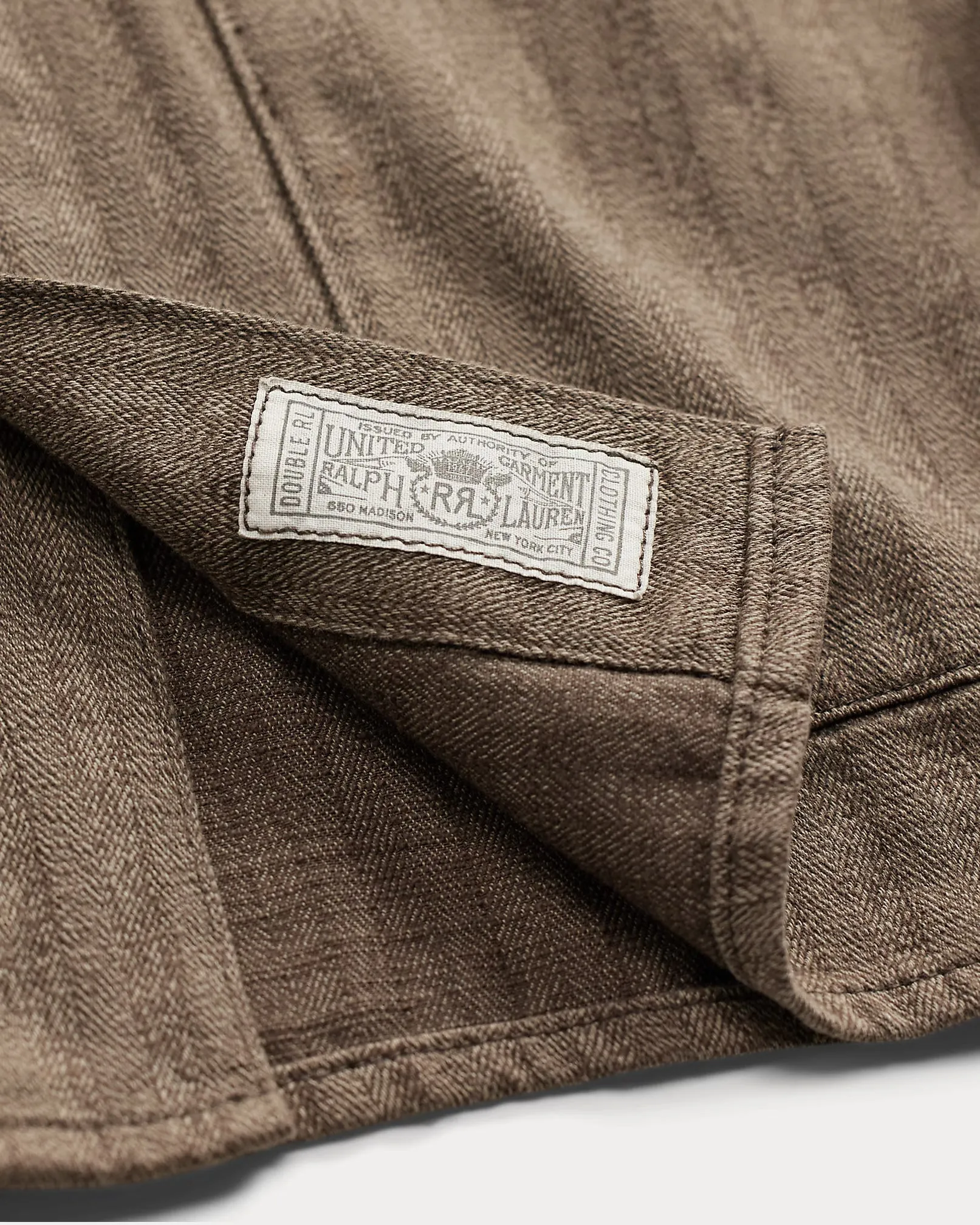 RRL Striped Jaspé Herringbone Jacket sold by Cave and Post product image thumbnail 5