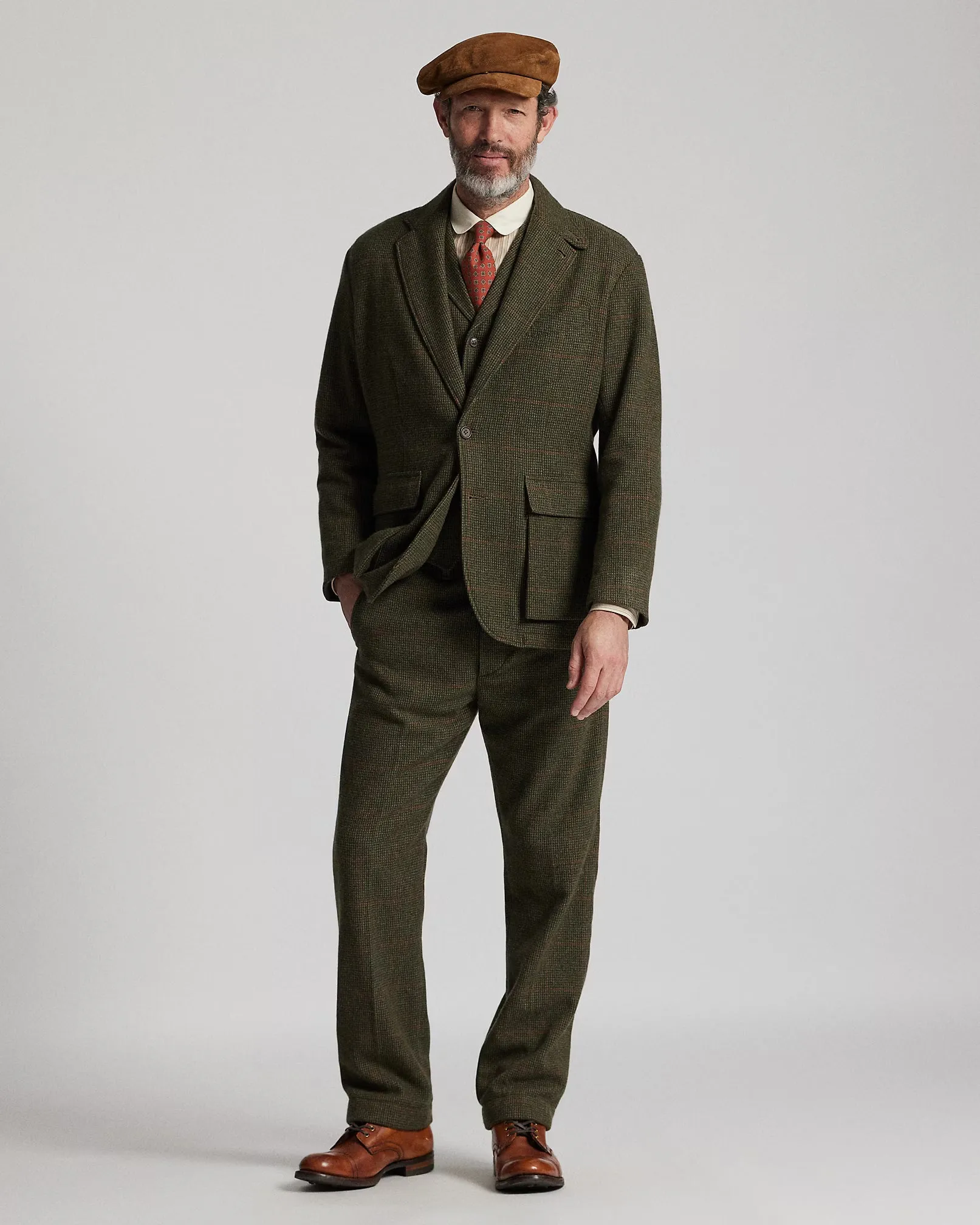RRL Windowpane Wool Tweed Sport Coat sold by Cave and Post product image thumbnail 3