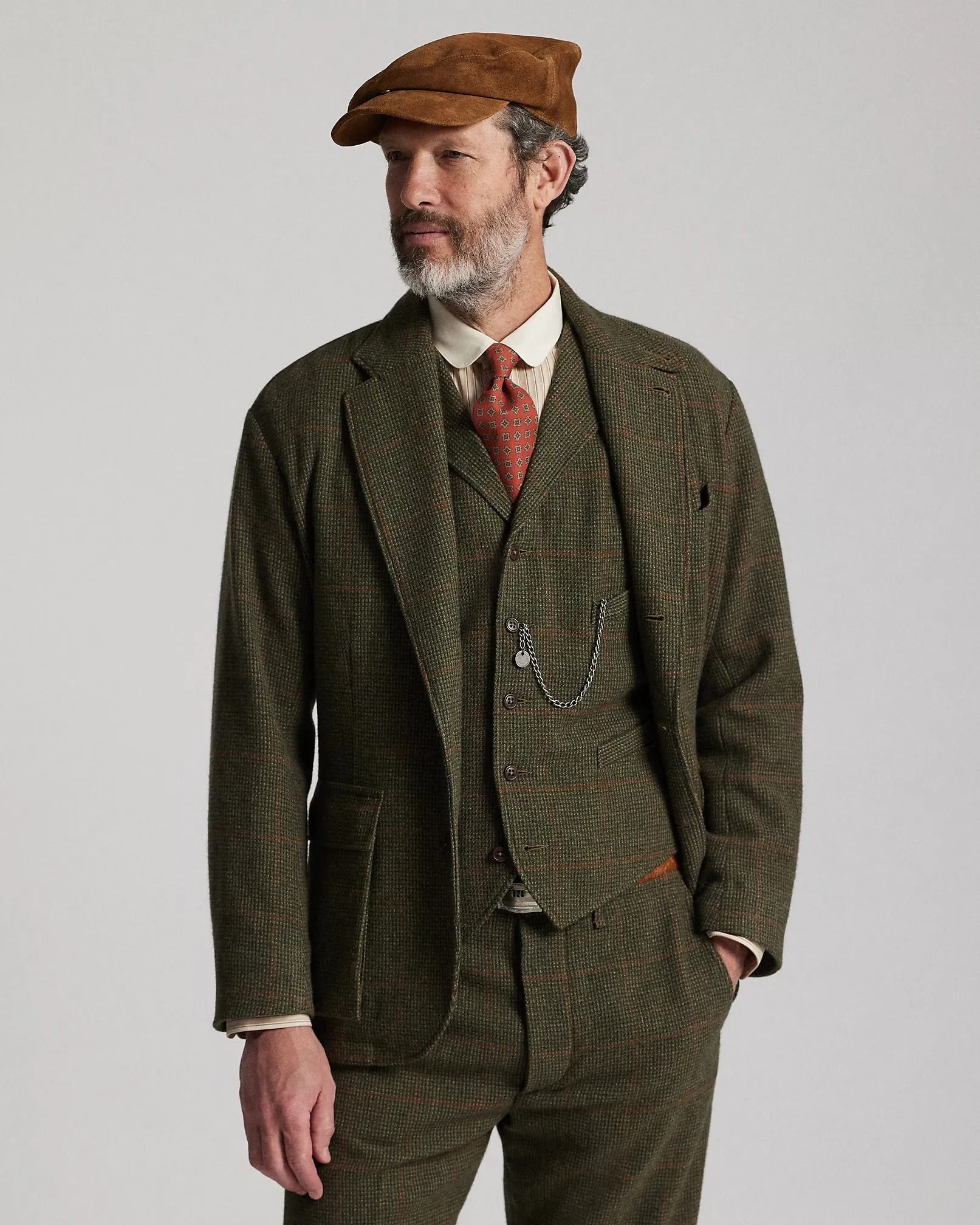 RRL Windowpane Wool Tweed Sport Coat sold by Cave and Post product image thumbnail 2