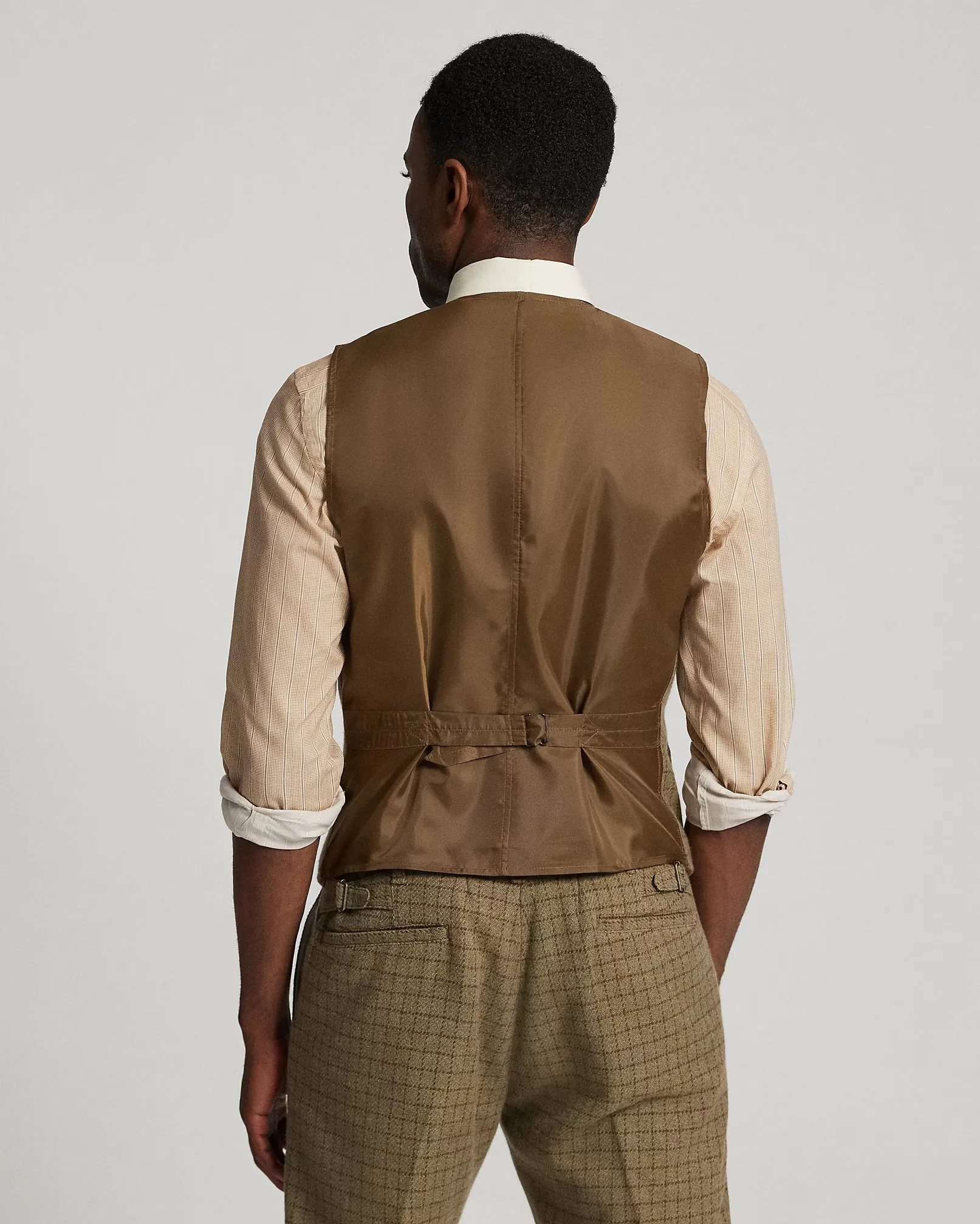 RRL Checked Wool Tweed Vest sold by Cave and Post product image thumbnail 4