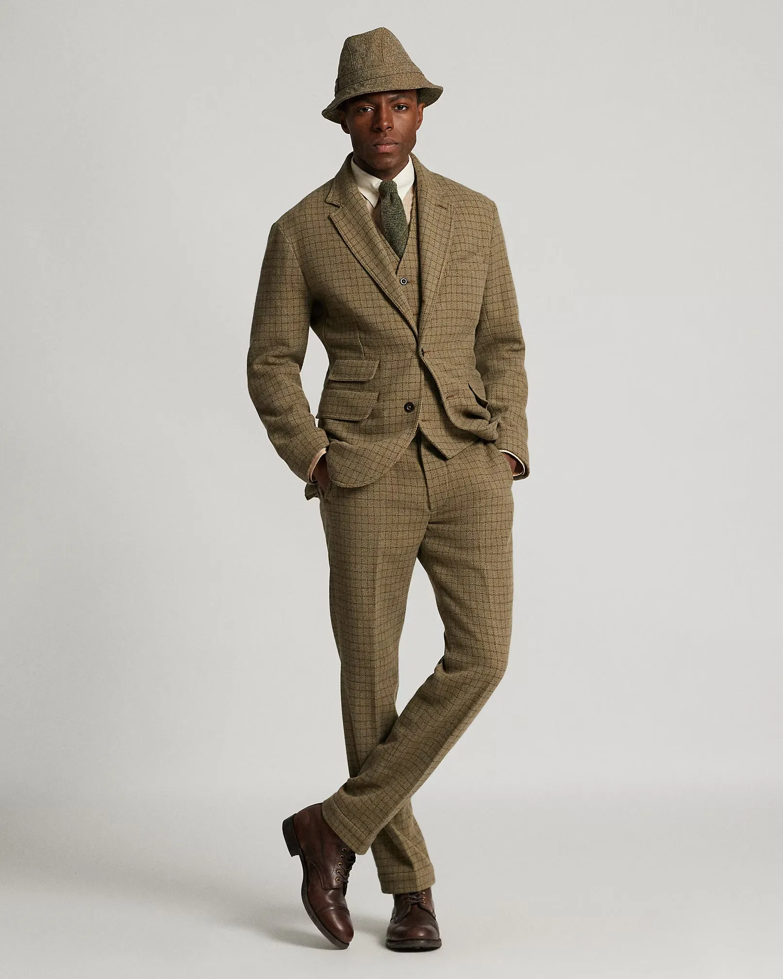 RRL Checked Wool Tweed Sport Coat sold by Cave and Post product image thumbnail 3