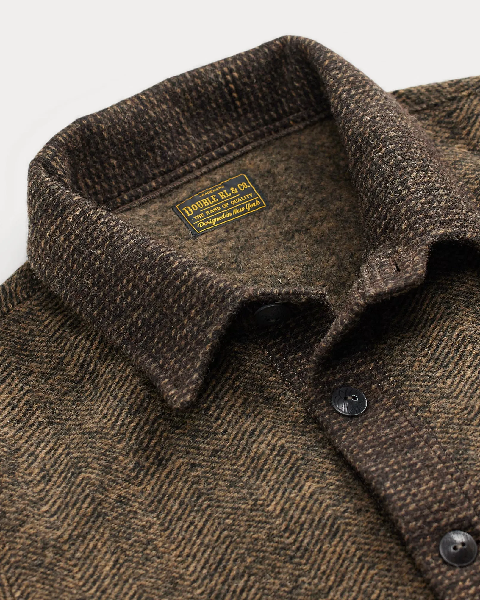 RRL Double-Knit Tweed Cardigan sold by Cave and Post product image thumbnail 3