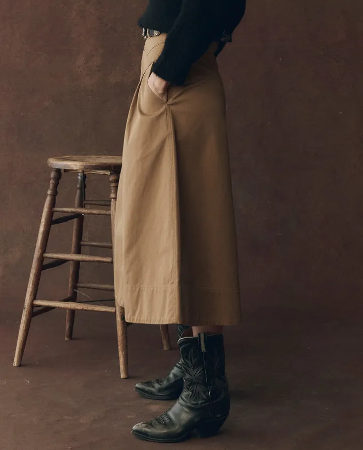 The Field Skirt. Tobacco sold by Cave and Post product image thumbnail 3