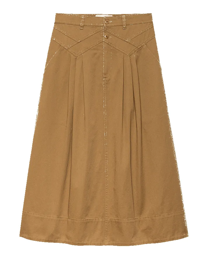 The Field Skirt. Tobacco sold by Cave and Post product image thumbnail 5