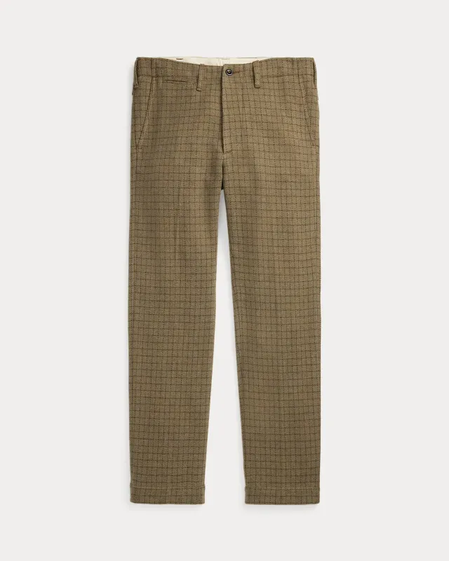 RRL Checked Wool Tweed Officer’s Pant sold by Cave and Post
